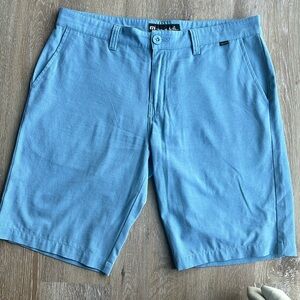 Travis Mathew Light Blue Shorts Size 34